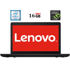 Ігровий ноутбук Lenovo ThinkPad E570 / 15.6'' IPS / Core i7-6500U (2(4) ядра по 2.5-3.1GHz) / 16GB DDR4 / 240GB SSD NEW / GeForce 940MX, 2GB GDDR5, 64-bit / WebCam / HDMI б/в