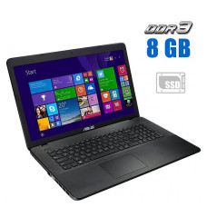 Ноутбук Asus R752L / 17.3" (1600x900) TN / Intel Core i3-5005U (2 (4) ядра по 2.0 GHz) / 8 GB DDR3 / 480 GB SSD / Intel HD Graphics 5500 / WebCam б/в