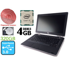 Ноутбук Dell Latitude E6330 /13.3" /Core i7-3520M 2(4)ядра 2.9-3.6GHz /4GB DDR3 / 320GB HDD /HD Graphics 4000