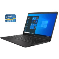 Ноутбук HP 15b168cl / 15.6" (1366x768) TN / Intel Core i5-8250U (4 (8) ядра по 1.6 - 3.4 GHz) / 8 GB DDR3 / 256 GB SSD / Intel UHD Graphics 620 / WebCam / Win 10 Pro б/в