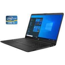 Ноутбук HP 15b168cl / 15.6" (1366x768) TN / Intel Core i5-8250U (4 (8) ядра по 1.6 - 3.4 GHz) / 8 GB DDR3 / 256 GB SSD / Intel UHD Graphics 620 / WebCam / Win 10 Pro б/в
