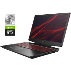 Ігровий ноутбук HP Omen 17-cb1097nr / 17.3" (1920x1080) IPS / Intel Core i7-10750H (6 (12) ядер по 2.6 - 5.0 GHz) / 16 GB DDR4 / 256 GB SSD + 1000 GB HDD / nVidia GeForce RTX 2060, 6 GB GDDR6, 192-bit / WebCam б/в