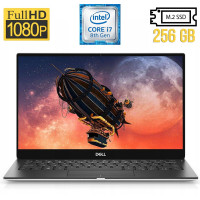Ультрабук Dell XPS 13 9380 / 13.3" (1920x1080) IPS / Intel Core i7-8565U (4 (8) ядра по 1.8 - 4.6 GHz) / 16 GB DDR3 / 256 GB SSD M.2 / Intel UHD Graphics 620 / WebCam / Windows 10 б/в