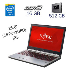 Робоча станція Fujitsu Celsius H730 / 15.6" IPS / Core i7-4810MQ (4(8) ядер по 2.8-3.8 GHz) / 16GB DDR3 / 512GB SSD / Quadro K1100M, 2GB GDDR5, 128-bit / WebCam / Win10 PRO Lic б/в
