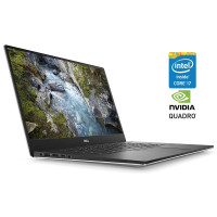 Мобільна робоча станція Dell Precision 5530 / 15.6" (1920x1080) IPS / Intel Core i7-8850H (6 (12) ядер по 2.6 - 4.3 GHz) / 16 GB DDR4 / 256 GB SSD M.2 / nVidia Quadro P1000, 4 GB GDDR5, 128-bit / WebCam б/в
