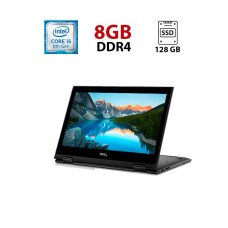 Ноутбук-трансформер Б-клас Dell Latitude 3390 2-in-1 / 13.3" (1920x1080) IPS Touch / Intel Core i5-8350U (4 (8) ядра по 1.7 - 3.6 GHz) / 8 GB DDR4 / 128 GB SSD / Intel UHD Graphics 620 / WebCam / USB 3.1 / HDMI б/в