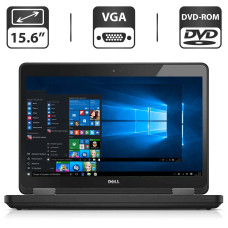 Ноутбук Б-класс Dell Latitude E5540 / 15.6" TN / Intel Core i3-4030U (2(4) ядра по 1.9GHz) / 4GB DDR3 / 500GB HDD / HD Graphics 4400 / WebCam / DVD-ROM / VGA б/в