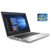 Ноутбук HP ProBook 640 G5 / 14" (1920x1080) IPS / Intel Core i5-8250U (4 (8) ядра по 1.6 - 3.4 GHz) / 16 GB DDR4 / 240 GB SSD / Intel UHD Graphics 620 / WebCam / 3G б/в