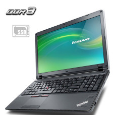 Ноутбук Lenovo ThinkPad Edge / 15.6" TN / Core i3-2310M (2(4) ядра по 2.1GHz) / 4GB DDR3 / 240GB SSD NEW / HD Graphics 3000 / WebCam / DVD-ROM / Win 10 б/в