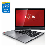 Ноутбук-трансформер Fujitsu LifeBook T935 / 13.3" (1920x1080) IPS Touch / Intel Core i5-5300U (2 (4) ядра по 2.3 - 2.9 GHz) / 8 GB DDR3 / 250 GB SSD / Intel HD Graphics 5500 / WebCam б/в
