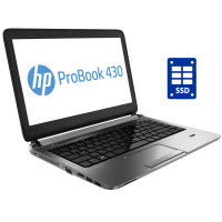 Ультрабук Б-клас HP ProBook 430 G1 / 13.3" (1366x768) TN / Intel Core i3-4005U (2 (4) ядра по 1.7 GHz) / 6 GB DDR3 / 120 GB SSD / Intel HD Graphics 4400 / WebCam б/в