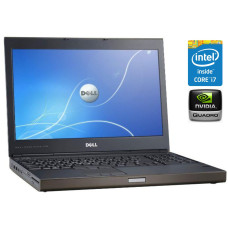 Робоча станція Dell Precision M4700 / 15.6" TN / Core i7-3840QM (4(8) ядра по 2.8-3.8GHz) / 8GB DDR3 / 512GB SSD / Quadro K1000M, 2GB DDR3, 128-bit / DVD-ROM / WebCam / Win 10 Pro б/в