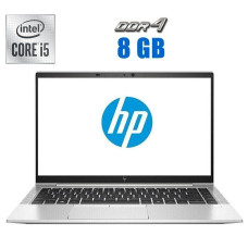 Ультрабук HP EliteBook 840 G7 / 14" (1920x1080) IPS Touch / Intel Core i5-10210U (4 (8) ядра по 1.6 - 4.2 GHz) / 8 GB DDR4 / 480 GB SSD / Intel UHD Graphics / WebCam б/в