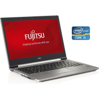 Ноутбук Fujitsu LifeBook U745 / 14" (1600x900) TN / Intel Core i5-5200U (2 (4) ядра по 2.2 - 2.7 GHz) / 8 GB DDR3 / 256 GB SSD / Intel HD Graphics 520 / WebCam б/в