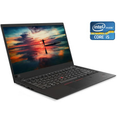 Ультрабук Lenovo ThinkPad X1 Carbon / 14" IPS / Core i5-8350U (4(8) ядра по 1.7-3.6 GHz) / 8GB DDR3 / 256GB SSD / UHD Graphics 620 / WebCam / Win 10 Pro б/в