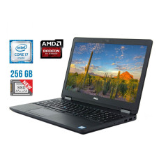 Ігровий ноутбук Dell Latitude E5570 / 15.6" IPS / Core i7-6820HQ (4(8) ядра по 2.7-3.6GHz) / 16GB DDR4 / 256GB SSD NEW / AMD Radeon R7 M370, 2GB GDDR5, 128bit / WebCam / HDMI б/в