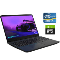 Ігровий ноутбук Lenovo IdeaPad Gaming 3 15IHU6 / 15.6" (1920x1080) IPS / Intel Core i5-11300H (4 (8) ядра по 2.6 - 4.4 GHz) / 16 GB DDR4 / 512 GB SSD / nVidia GeForce RTX 3050, 4 GB GDDR6, 128-bit / WebCam / Win 10 Home б/в