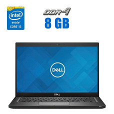 Ноутбук Б-клас Dell Latitude 7390 / 13.3" (1920x1080) IPS Touch / Intel Core i5-8350U (4 (8) ядра по 1.7 - 3.6 GHz) / 8 GB DDR4 / 256 GB SSD M.2 / Intel UHD Graphics 620 / WebCam / LTE / Win 10 Pro б/в