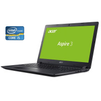 Ноутбук Acer Aspire 3 A315-53-C6CS / 15.6" TN / Intel Core i5-8250U (4(8) ядра по 1.6-3.4 GHz) / 8GB DDR4 / 256GB SSD / UHD Graphics 620 / WebCam / Win 10 Pro б/в
