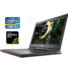 Ігровий ноутбук Б-клас Dell Inspiron 15 Gaming 7567 / 15.6" (1920x1080) TN / Intel Core i5-7300HQ (4 ядра по 2.5 - 3.5 GHz) / 16 GB DDR4 / 256 GB SSD / nVidia GeForce GTX 1050 Ti, 4 GB GDDR5, 128-bit б/в