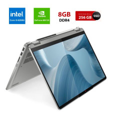 Ноутбук-трансформер Lenovo Flex 6-14IKB / 15.6" (1920x1080) IPS / Intel Core i5-8250U (4 (8) ядра по 1.6 - 3.4 GHz) / 8 GB DDR4 / 256 GB SSD / nVidia GeForce MX130, 2 GB GDDR5, 64-bit / WebCam б/в