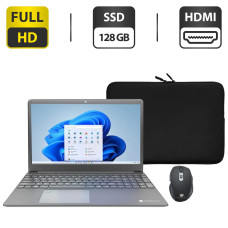 Ультрабук Gateway GWTN156-7BL Ultra Slim / 15.6" (1920x1080) IPS / Intel Core i3-1115G4 (2 (4) ядра по 4.1 GHz) / 4 GB DDR4 / 128 GB SSD / Intel UHD Graphics / WebCam / Card Reader