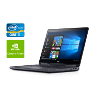 Мобільна робоча станція Dell Precision 7720 / 17.3" (1920x1080) IPS / Intel Core i7-6920HQ (4 (8) 2.9 - 3.8 GHz) / 32 GB DDR4 / 480 GB SSD / nVidia Quadro P3000, 6 GB GDDR5, 192-bit / WebCam / Windows 10 б/в
