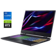 Ігровий ноутбук Acer Nitro 5 AN515-58 / 15.6" (1920x1080) IPS / Intel Core i7-12700H (14 (20) ядер по 3.5 - 4.7 GHz) / 16 GB DDR4 / 512 GB SSD / nVidia GeForce RTX 3060, 6 GB GDDR6, 192-bit / WebCam б/в