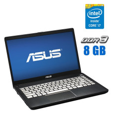 Ноутбук Б-класс Asus Q400A / 14" TN / Intel Core i7-3632QM (4(8) ядра по 2.2-3.2 GHz) / 8GB DDR3 / 120GB SSD / HD Graphics 4000 / WebCam б/в