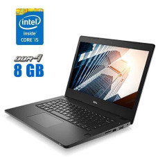 Ультрабук Dell Latitude 3480 / 14" TN / Intel Core i5-7200U (2(4) ядра по 2.5-3.1 GHz) / 8GB DDR4 / 120GB SSD / HD Graphics 620 / WebCam б/в