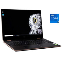 Ноутбук-трансформер HP Spectre x360 Convertible 15-eb1043dx / 15.6" (3840x2160) IPS Touch / Intel Core i7-1165G7 (4 (8) ядра по 2.8 - 4.7 GHz) / 16 GB DDR4 / 512 GB SSD / Intel Iris Xe / WebCam б/в