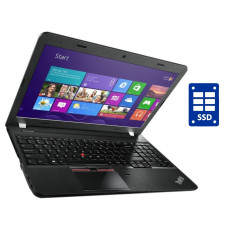 Ноутбук Lenovo ThinkPad E550 / 15.6" (1366x768) TN / Intel Core i3-5005U (2 (4) ядра по 2.0 GHz) / 8 GB DDR3 / 240 GB SSD / Intel HD Graphics 5500 / WebCam / DVD-ROM / Win 10 Pro б/в