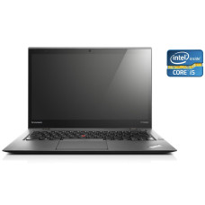 Ультрабук Lenovo ThinkPad X1 Carbon / 14" (1600x900) IPS / Intel Core i5-4200U (2 (4) ядра по 1.6 - 2.6 GHz) / 4 GB DDR3 / 128 GB SSD / Intel HD Graphics 4400 / WebCam / Win 10 Pro б/в