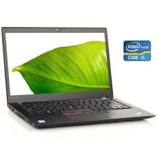 Ультрабук Lenovo ThinkPad T470s / 14" (1920x1080) IPS / Intel Core i5-7200U (2 (4) ядра 2.5 - 3.1 GHz) / 8 GB DDR4 / 256 GB SSD / Intel HD Graphics 620 / WebCam / Win 10 Pro б/в