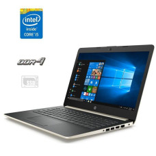 Ноутбук HP 14-ck0520sa / 14" (1920x1080) IPS / Intel Core i5-7200U (2 (4) ядра по 2.5 - 3.1 GHz) / 4 GB DDR4 / 256 GB SSD / Intel HD Graphics 620 / WebCam б/в