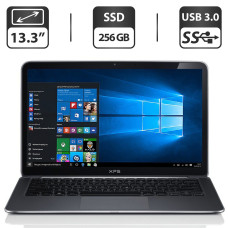 Ультрабук Dell XPS 13 L321X / 13.3" (1366x768) TN / Intel Core i7-2637M (2 (4) ядра по 1.7 - 2.8 GHz) / 4 GB DDR3 / 256 GB SSD / Intel HD Graphics 3000 / WebCam б/в
