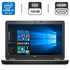 Ноутбук Б-клас Dell Latitude E6540 / 15.6" TN / Core i5-4300M (2 4) ядра по 2.6 .3 Hz) / 4GB DDR3 / 120GB SSD / HD Graphics 4600 / WebCam б/в