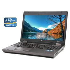 Ноутбук Б-клас HP ProBook 6560b / 15.6" (1366x768) TN / Intel Core i5-2520M (2 (4) ядра по 2.5 - 3.2 GHz) / 8 GB DDR3 / 240 GB SSD / Intel HD Graphics 3000 / WebCam / DVD-ROM / Win 10 Pro б/в