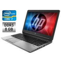 Ноутбук HP ProBook 650 G1 / 15.6" (1920x1080) TN / Intel Core i7-4800MQ (4 (8) ядра по 2.7 - 3.7 GHz) / 8 GB DDR3 / 240 GB SSD / Intel HD Graphics 4600 / WebCam / Fingerprint / Windows 10 б/в