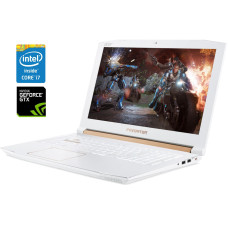 Ігровий ноутбук Acer Predator Helios 300 PH315-51 White / 15.6" (1920x1080) IPS / Intel Core i7-8750H (6 (12) ядер по 2.2 - 4.1 GHz) / 16 GB DDR4 / 256 GB SSD / nVidia GeForce GTX 1060, 6 GB GDDR5, 192-bit / WebCam б/в