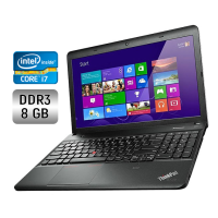 Ноутбук Б-клас Lenovo ThinkPad E540 / 15.6" (1366x768) TN / Intel Core i7-4702MQ (4 (8) ядра по 2.2 - 3.2 GHz) / 8 GB DDR3 / 256 GB SSD / Intel HD Graphics 4600 / WebCam / Fingerprint / Windows 10 б/в