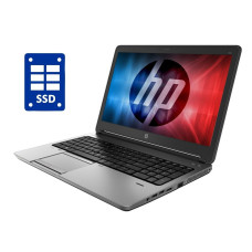 Ноутбук HP ProBook 650 G1 / 15.6" TN / Core i3-4100M (2(4) ядра по 2.5GHz) / 8GB DDR3 / 512GB SSD / HD Graphics 4600 / WebCam / DVD-ROM / Win 10 Pro б/в