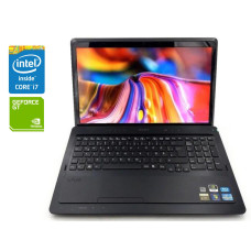 Ноутбук Sony VAIO 81312M / 16.4" (1920x1080) IPS / Intel Core i7-2630QM (4 (8) ядра по 2.0 - 2.9 GHz) / 8 GB DDR3 / 240 GB SSD / nVidia GeForce GT 540M, 1 GB DDR3, 128-bit / WebCam / DVD-ROM / Win 10 Pro б/в