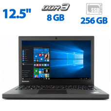 Нетбук Б-клас Lenovo ThinkPad / 12.5" TN / Core i7-4600U (2(4) ядра по 2.1-3.3GHz) / 8GB DDR3 / 256GB SSD / HD Graphics 4400 / WebCam б/в