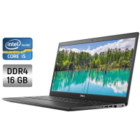 Ноутбук Б-клас Dell Latitude 3510 / 15.6" (1366x768) TN / Intel Core i5-10210U (4 (8) ядра по 1.6 - 4.2 GHz) / 16 GB DDR4 / 512 GB SSD / Intel UHD Graphics / WebCam / Windows 10 б/в