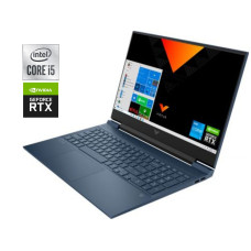 Ігровий ноутбук HP Victus 16-d0023dx / 16.1" (1920x1080) IPS / Intel Core i5-11400H (6 (12) ядер по 2.2 - 4.5 GHz) / 8 GB DDR4 / 256 GB SSD / nVidia GeForce RTX 3050, 4 GB GDDR6, 128-bit / WebCam б/в