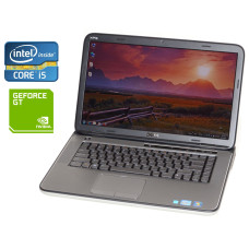 Ноутбук Dell / 15.6" TN / Core i5-2430M (2 (4) ядра по 2.4-3GHz) / 8GB DDR3 / 256GB SSD / GeForce GT 525M, 1 GB DDR3, 128bit / WebCam / DVD-ROM / Win 10 Pro б/в