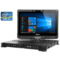 Захищений ноутбук трансформер Getac V110 / 12" IPS / Intel Core i5-6200U (2(4) ядра по 2.4-3 GHz) / 8GB DDR4 / 128GB SSD / HD Graphics 520 / WebCam / Win 10 Pro б/в