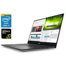 Ігровий ноутбук Dell XPS 15 9560 / 15.6" (1920x1080) IPS / Intel Core i7-7700HQ (4 (8) ядра по 2.8 - 3.8 GHz) / 16 GB DDR4 / 256 GB SSD / nVidia Geforce GTX 1050, 4 GB GDDR5, 128-bit / WebCam / Windows 10 б/в