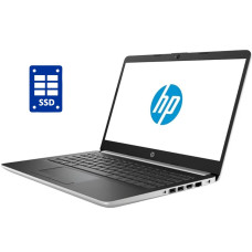 Ноутбук HP 14-df0023cl / 14" (1920x1080) IPS / Intel Core i3-8130U (2 (4) ядра по 2.2 - 3.4 GHz) / 8 GB DDR4 / 256 GB SSD / Intel UHD Graphics 620 / WebCam / Win 10 Home б/в
